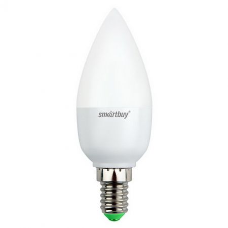  (LED)  Smartbuy C37 05W/4000/E14 (SBL-C37-05-40K-E14)