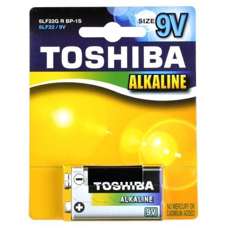  9V Toshiba 6LR61 (6LF22), , 