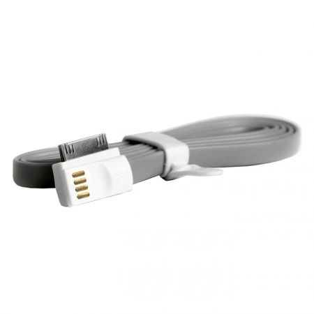  USB 2.0 Am=>Apple 30 pin, , 1.2 , , Smartbuy (iK-412m grey)