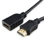   HDMI 19M-19F V2.0, 0.5, , Cablexpert (CC-HDMI4X-0.5M)