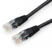  - UTP 5  0.5 , , Cablexpert (PP12-0.5M/BK)