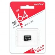   Micro SDXC 64Gb Smartbuy Class 10   (SB64GBSDCL10-00LE)
