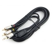   3.5 stereo plug -> 2 RCA plug, 3 , , , Cablexpert (CCAB-02-35M2RM-3MB)