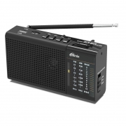  Ritmix RPR-155 Black, FM/AM, MP3