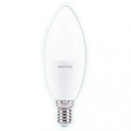  (LED)  Smartbuy C37 12W/6000/E14 (SBL-C37-12-60K-E14)