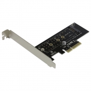  PCI-E 16X->M.2 M-key NVMe SSD,  2230/2242/2260/2280, AgeStar AS-MC01