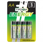  AA  Energy LR6-4BL Alkaline, 4, 