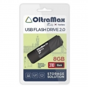 8Gb OltraMax 310 Black USB 2.0 (OM-8GB-310-Black)
