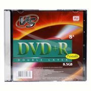  DVD+R VS 8,5 Gb 8x DL Ink Printable, Slim Case (VSDVDPRDLSLPR01)