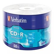  CD-R Verbatim 700Mb Extra Protection 52x, Shrink, 50 (43787)