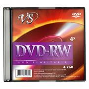  DVD-RW VS 4,7 Gb 4x, Slim Case (VSDVDRWSL501)