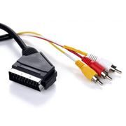 Кабель аудио/видео SCART->3xRCA plug, 1.5 м, Rexant (17-1302)