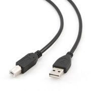 Кабель USB 2.0 Am=>Bm - 3 м, черный, L-PRO (2200)