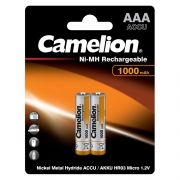Аккумулятор AAA Camelion 1000мА/ч Ni-Mh, 2шт, блистер (NH-AAA1000BP2)