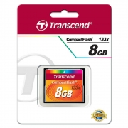   CompactFlash 8Gb Transcend 133x (TS8GCF133)