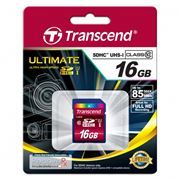   SDHC 16Gb Transcend Ultimate Class 10 UHS-I U1 90 / (TS16GSDHC10U1)