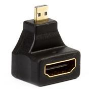 Адаптер microHDMI/M - HDMI/F, угловой, SmartBuy (A118)