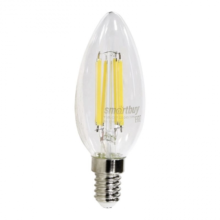  (LED)  Smartbuy C37  05W/4000/E14 (SBL-C37F-05-40K-E14)