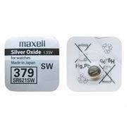 Батарейка Maxell SR521SW 379 1.55V, 1 шт, блистер