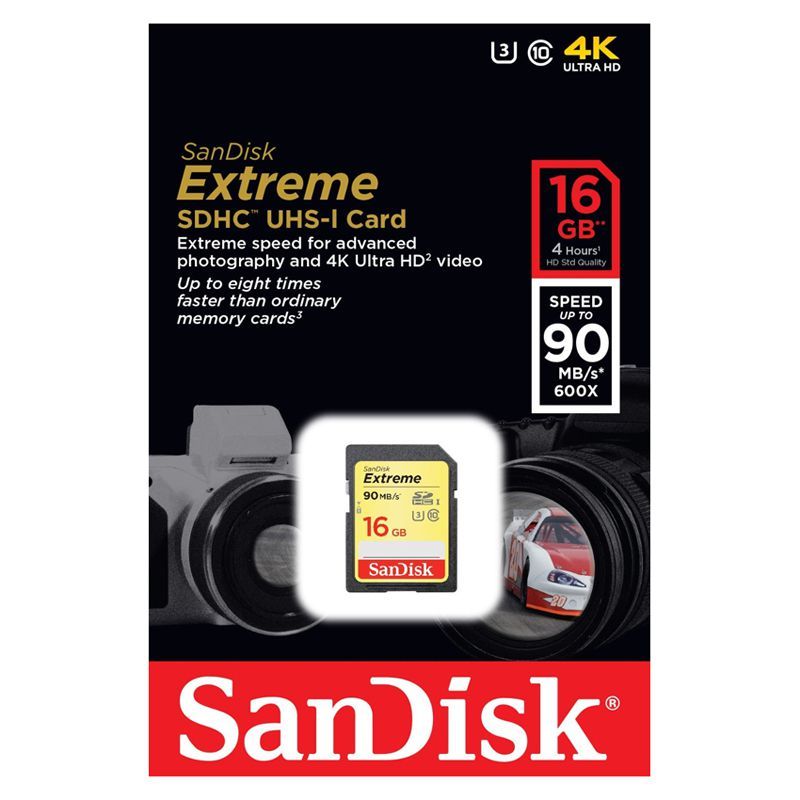 Sandisk extreme карта памяти 64 гб