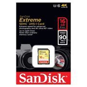   SDHC 16Gb SanDisk Extreme Class 10, UHS-I U3, 90/ (SDSDXNE-016G-GNCIN)