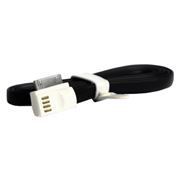 Кабель USB 2.0 Am=>Apple 30 pin, магнит, 1.2 м, черный, SmartBuy (iK-412m black)