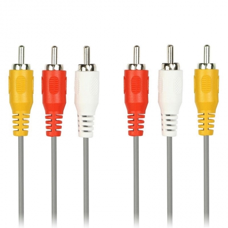 ������ �����/����� 3 RCA plug - 3 RCA plug, 1.8 �, Smartbuy (KA-231-200)