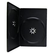 BOX 2 DVD Slim 9mm, черный  (коробочка на 2 DVD)