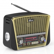 Радиоприемник Ritmix RPR-050 Gold, FM/MW/SW, MP3, AUX