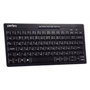 Клавиатура беспроводная Perfeo PF-8006 Compact, черная, USB (PF_4434)