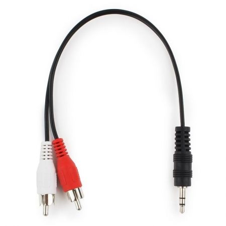   3.5 stereo plug -> 2 RCA plug, 0.2  Cablexpert (CCA-458/0.2)