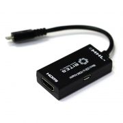 Адаптер MHL Micro USB - HDMI, 0.1 м, 5bites (UA-HHFM-MHL)