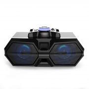 Мини аудио система SmartBuy Disco Drone, 20 Вт, MP3, FM, AUX, Bluetooth, подсветка (SBS-4555)