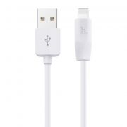 Кабель USB 2.0 Am=>Apple 8 pin Lightning, 1 м, белый, Hoco X1 Rapid Charging