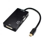 Адаптер mini DisplayPort/M - HDMI/ DVI/ VGA, 0.2 м, 4K (HDMI), черный, Orient C320B (30983)