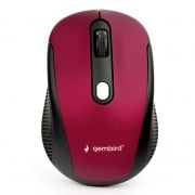 Мышь беспроводная Gembird MUSW-420-1 USB, красная