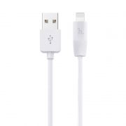 Кабель USB 2.0 Am=>Apple 8 pin Lightning, 1 м, белый, 2 шт, Hoco X1 Rapid Charging