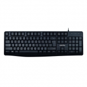 Клавиатура SmartBuy ONE 207, мультимедийная, черная, USB (SBK-207US-K)