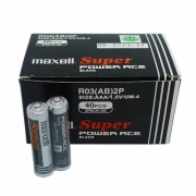 Батарейка AAA Maxell R03/2SH солевая, 40шт, коробка