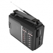 Радиоприемник Ritmix RPR-190 Black, FM/ AM/ SW1-2