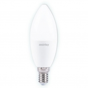  (LED)  Smartbuy C37 12W/6000/E14 (SBL-C37-12-60K-E14)