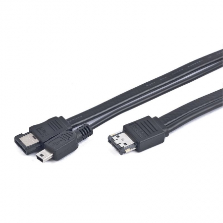 eSATA - eSATA DATA/Mini USB (), 1 , ablexpert (CC-ESATAP-ESATA-USB5P-1M)