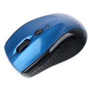 Мышь беспроводная Gembird MUSW-425 USB, 6-кн, синий глянец