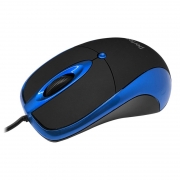 Мышь Perfeo Orion, чёрно-синяя, USB (PF_A4792)