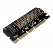 Переходник PCI-E 16X->M.2 M-key NVMe SSD, тип 2242/2260/2280, Orient C299E