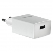 Зарядное устройство Defender UPA-21 220V->5V 2.1A USB, белое (83571)