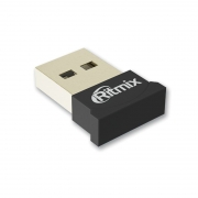 Bluetooth USB адаптер Ritmix RWA-350 V5.0, до 10 м, чип BR8051
