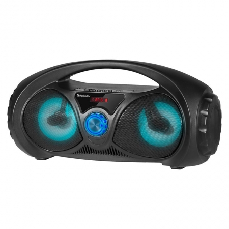 Мини аудио система Defender Beatbox 10, 10 Вт, Bluetooth/MP3/FM/AUX/Light (65010)