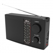 Радиоприемник Ritmix RPR-195 Black, FM/AM/SW 1-2, MP3