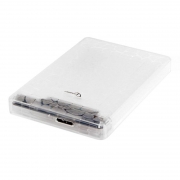 Внешний контейнер для 2.5 HDD/SSD S-ATA Gembird EE2-U3S-32P, пластик, прозрачный, USB 3.0